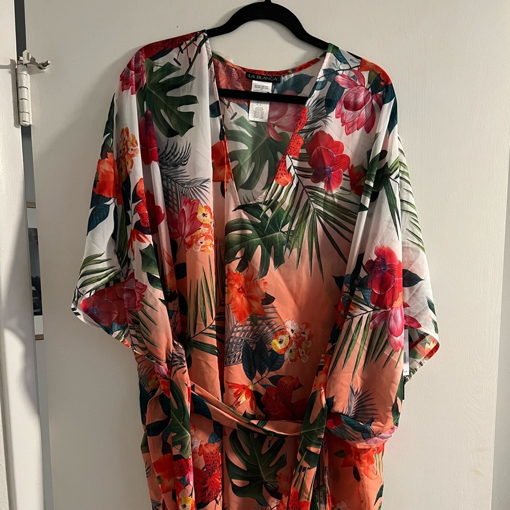 La Blanca tunic beach wear large